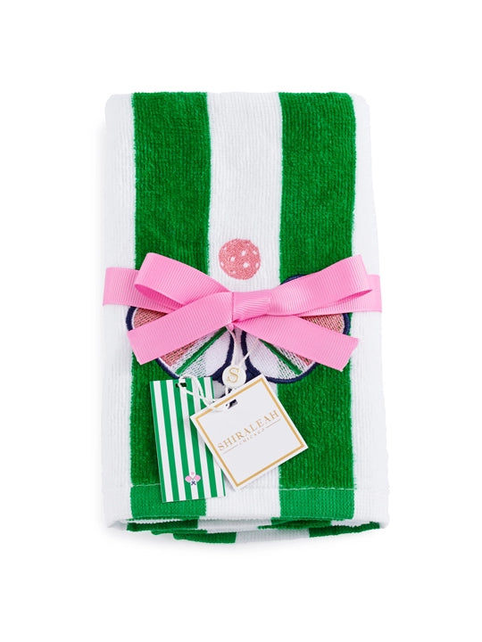 Paddles Stripe Pickleball Towel